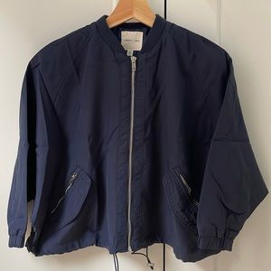 Silence + Noise windbreaker